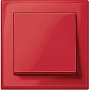 Merten System M M-Smart Jumbo Красный Переключатель 1-клавишный на 2 направления в сборе с рамкой