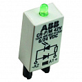 ABB Варистор и светодиод зеленый CR-P/M-62CV 6-24B AC/DC для реле CR-P CR-M