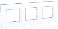 Schneider Electric Unica Quadro Белый Рамка 3-ая