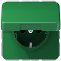 Jung Зеленый Крышка откидная для розеток и изделий 50х50