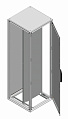 Schneider Electric Spacial SF Шкаф напольный с глухой дверцей с монтажной платой 2000х800х500мм, IP55