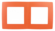 Эра 12 Оранжевый Рамка 2-постовая