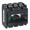 Schneder Electrc nterpact NS250-100A Выключатель-разъединитель, монтаж на плате 4P / с чёрной рукояткой
