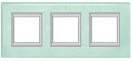 Bticino Axolute Кристалл Рамка прямоугольная вертикальная немецкий стандарт 2+2+2 мод