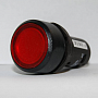 ABB Кнопка с подсветкой CP1-13R-01 красная 220В AC/DC с плоской клавишей без фиксации 1НЗ 