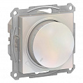 Светорегулятор (диммер) Жемчуг AtlasDesign поворотно-нажимной LED RC 400Вт механизм