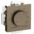 Термостат электронный теплого пола с датчиком Шампань AtlasDesign от 5 до +45°C 10A
