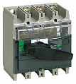 Schneder Electrc nterpact NV160 Выключатель-разъединитель, монтаж на плате 3P / с чёрной рукояткой