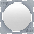Berker R.1/R.3 Полярная белизна глянцевый Заглушка без фиксаторов