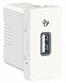 Schneider Electric Unica New Modular Белый Розетка USB 5 В / 1000 мА 1 модуль