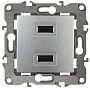 Эра 12 Алюминий Устройство зарядное USB 5В-2100мА
