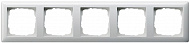 Gira Standard 55 Белый глянец Рамка 5-ая