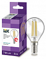 Лампа светодиодная шарообразная IEK  G45  7Вт 230В 4000К E14