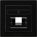 Gira S-Color Черный Накладка 50*50 мм для розеток UAE/IAE