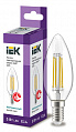 Лампа светодиодная свеча IEK C35 5Вт 230В 4000К E14 серия 360°