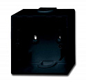 ABB Future Коробка для открытого монтажа 1 пост чёрный бархат