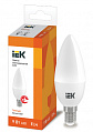 Лампа светодиодная свеча IEK C35 9Вт 230В 3000К E14