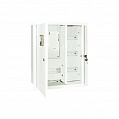 TDM ЩУРВ-3/48 Шкаф металлический для счетчика 3Ф 610х550х165мм, 48 мод., IP31 / белый