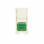 ABB NIE Zenit Блок светодиодной подсветки для 1-полюсных выключателей кнопок с зеленой маркировкой N2191 VD