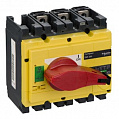 Schneder Electrc nterpact NS250 Выключатель-разъединитель, монтаж на плате 3P / с красной рукояткой