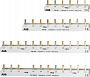 ABB 4-фаз. шинные разводки PSH на 12 мод., расстояние между штырьками 17,6 мм