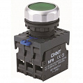 Кнопка управления CHINT NP8-10BND/3 1НО зеленая AC110В-220В(LED) IP65 (R)