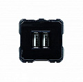 ABB Механизм USB зарядного устройства, 2х750 мА / 1х1500 мА, серия OLAS/Tacto/SKY