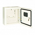 TDM ЩУ-1ф/1-0-3 Шкаф металлический для счетчика 1Ф 300х310х150мм, 3 мод., IP66 / белый