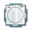 ABB BJB Basic55 Белый Выключатель жалюзийный поворотный без фиксации