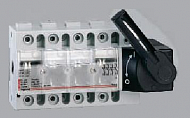 Legrand Vstop Выключатель-разъединитель 125A 3П рукоятка спереди чёрная рукоятка