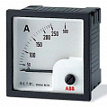 ABB SCL-A5 Щитовой аналоговый амперметр перем. тока транс. включения без шкалы на 1A р-р72мм