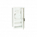 TDM ЩУРВ-3/12 Шкаф металлический для счетчика 3Ф 320х550х165мм, 12 мод., IP31 / белый