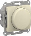 Светорегулятор (диммер) Schneider Electric Glossa Бежевый повор-нажим LED RC 315Вт механизм