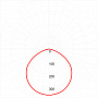 Эра Светодиодный светильник 328x85мм 150Вт IP65 5000К Черный