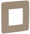 Schneider Electric Unica New Studio Color Песочный/Белый Рамка 1-постовая